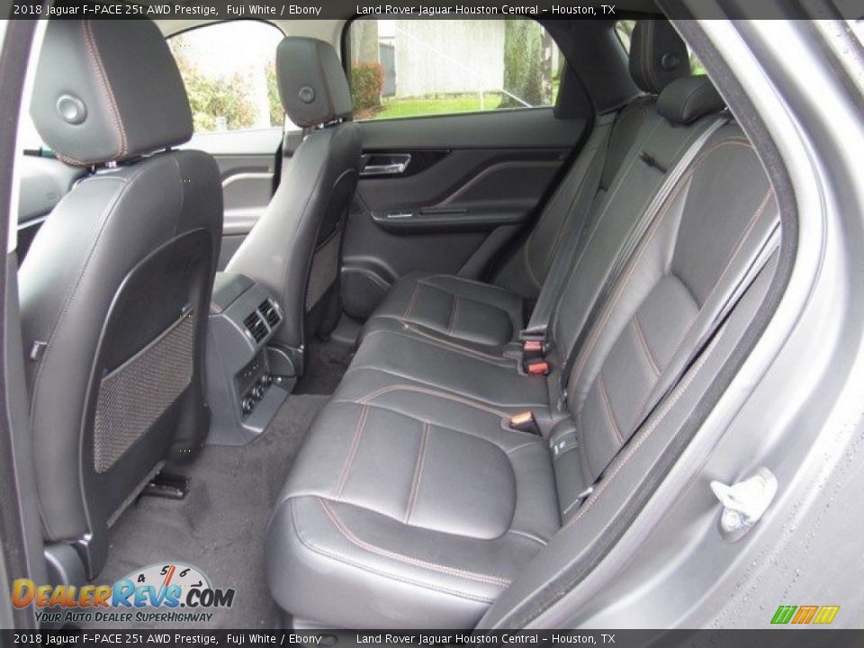 2018 Jaguar F-PACE 25t AWD Prestige Fuji White / Ebony Photo #13