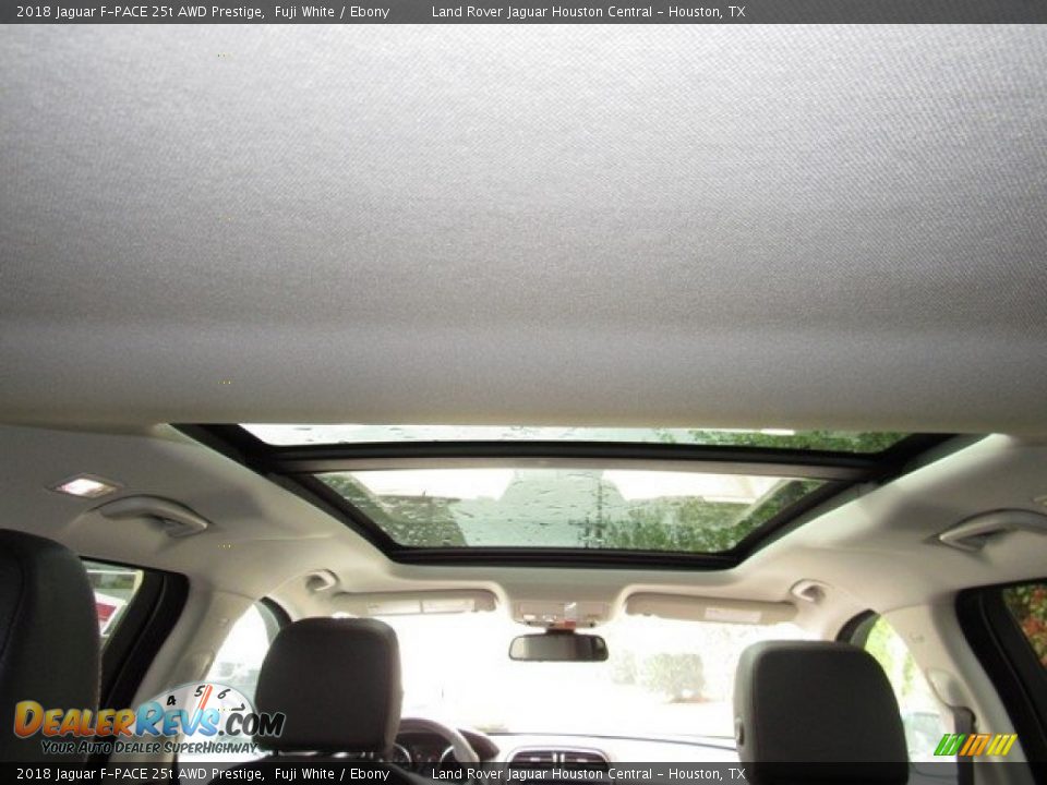 2018 Jaguar F-PACE 25t AWD Prestige Fuji White / Ebony Photo #18