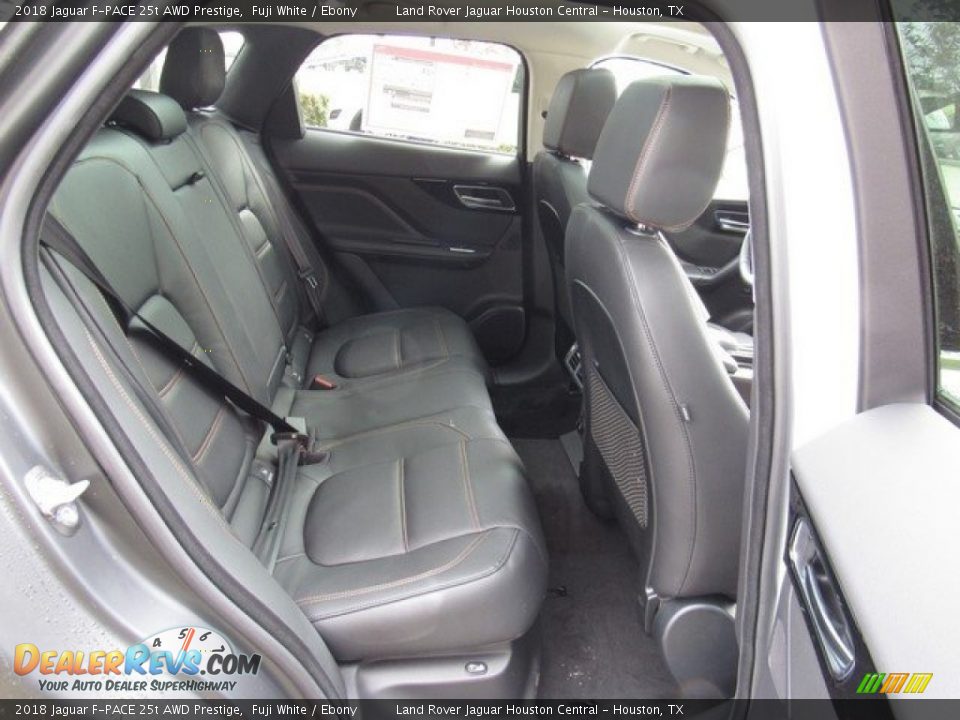 2018 Jaguar F-PACE 25t AWD Prestige Fuji White / Ebony Photo #19