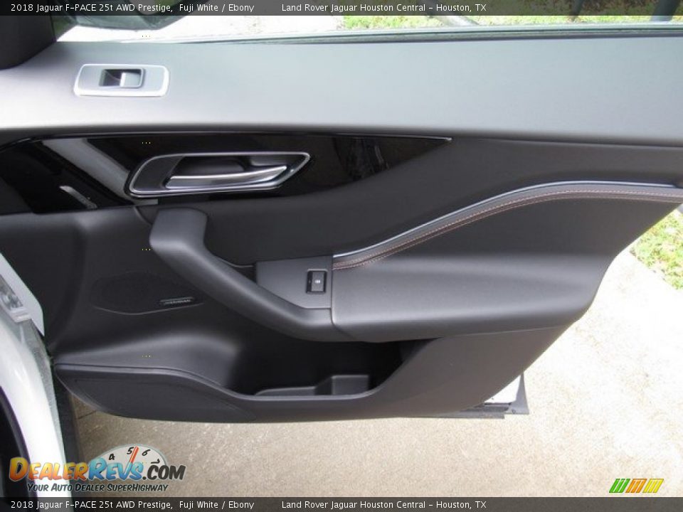 2018 Jaguar F-PACE 25t AWD Prestige Fuji White / Ebony Photo #21
