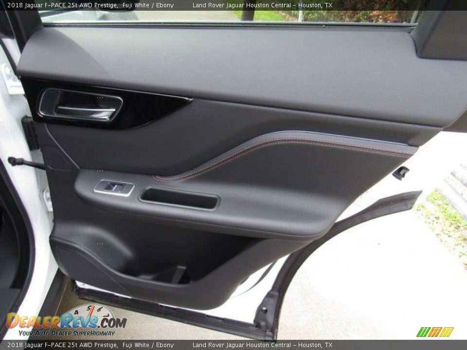 2018 Jaguar F-PACE 25t AWD Prestige Fuji White / Ebony Photo #22