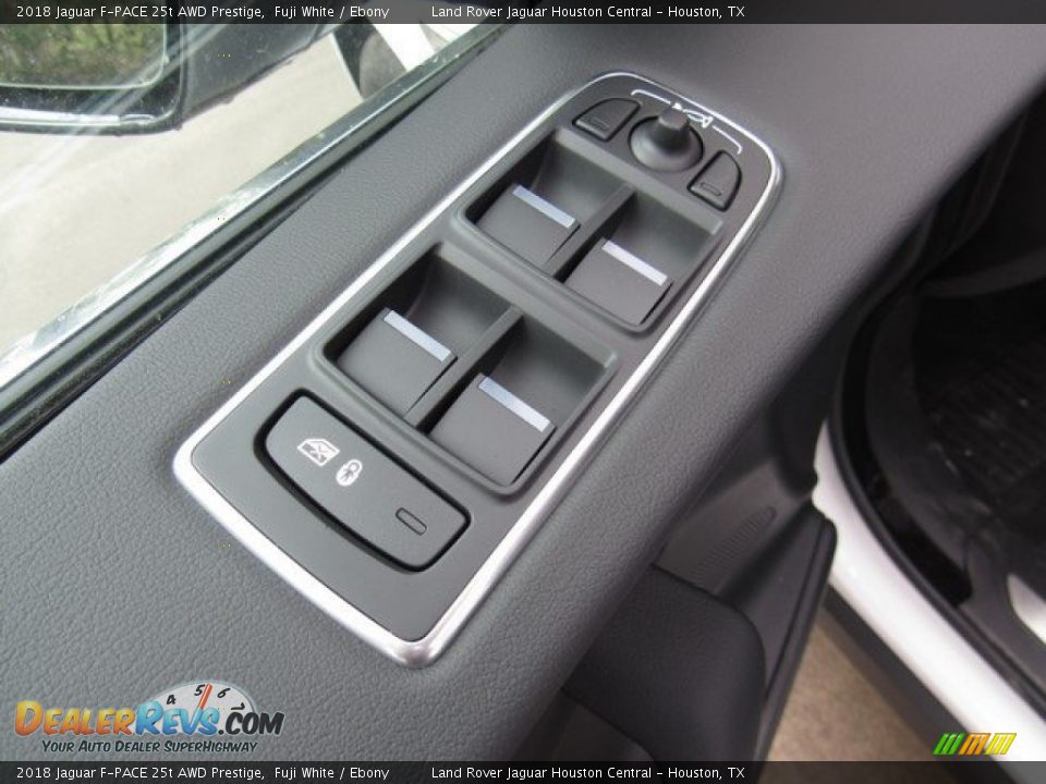 2018 Jaguar F-PACE 25t AWD Prestige Fuji White / Ebony Photo #25