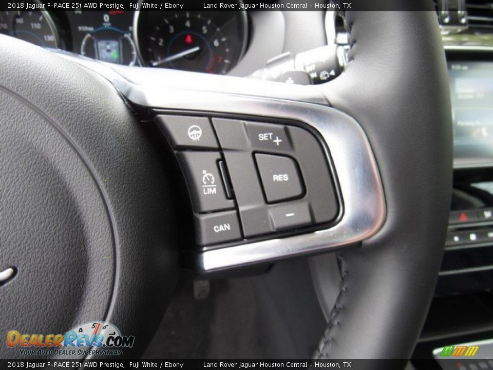 2018 Jaguar F-PACE 25t AWD Prestige Fuji White / Ebony Photo #30