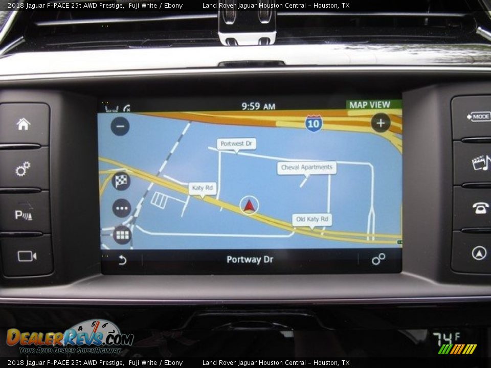 2018 Jaguar F-PACE 25t AWD Prestige Fuji White / Ebony Photo #33