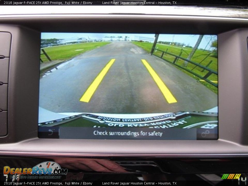 2018 Jaguar F-PACE 25t AWD Prestige Fuji White / Ebony Photo #34