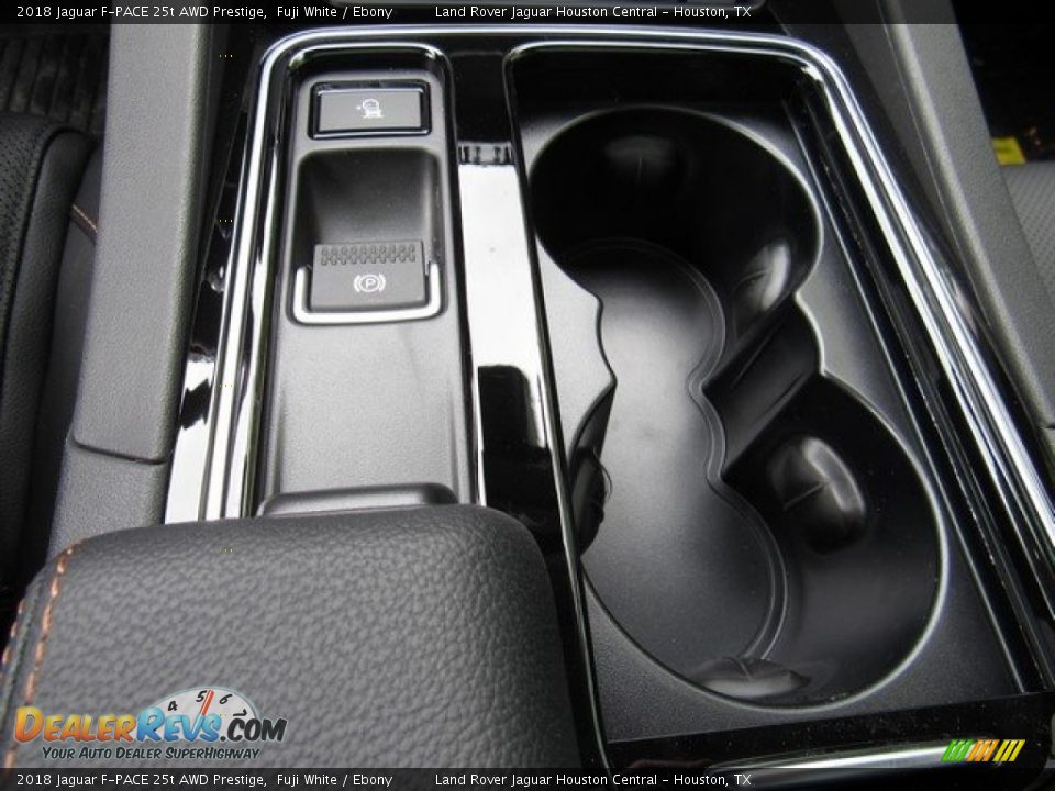 2018 Jaguar F-PACE 25t AWD Prestige Fuji White / Ebony Photo #36