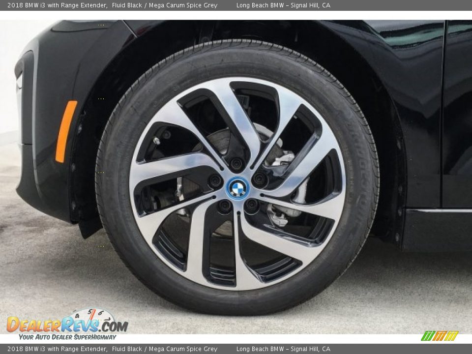 2018 BMW i3 with Range Extender Fluid Black / Mega Carum Spice Grey Photo #9