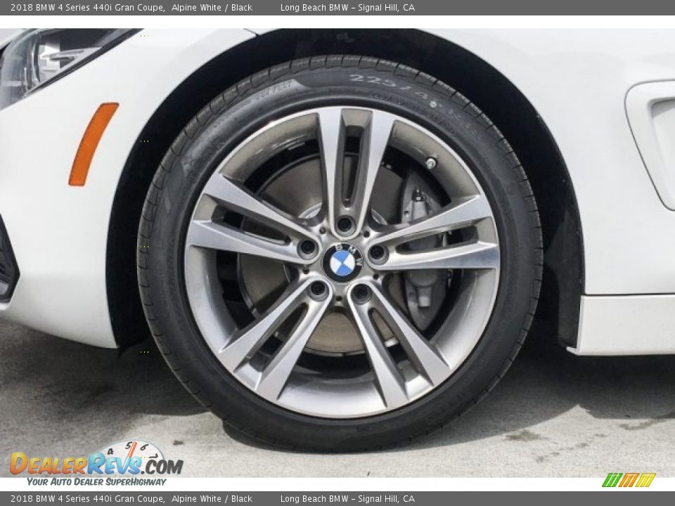 2018 BMW 4 Series 440i Gran Coupe Alpine White / Black Photo #9