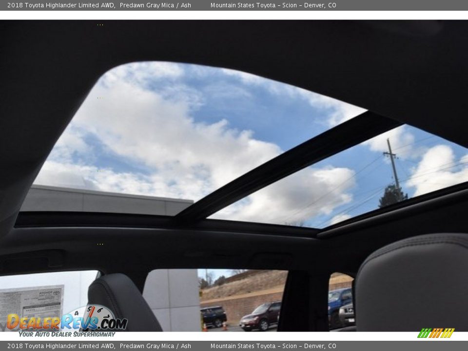 2018 Toyota Highlander Limited AWD Predawn Gray Mica / Ash Photo #9