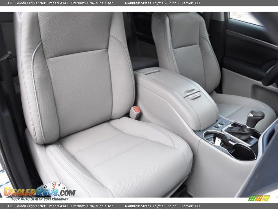 2018 Toyota Highlander Limited AWD Predawn Gray Mica / Ash Photo #13