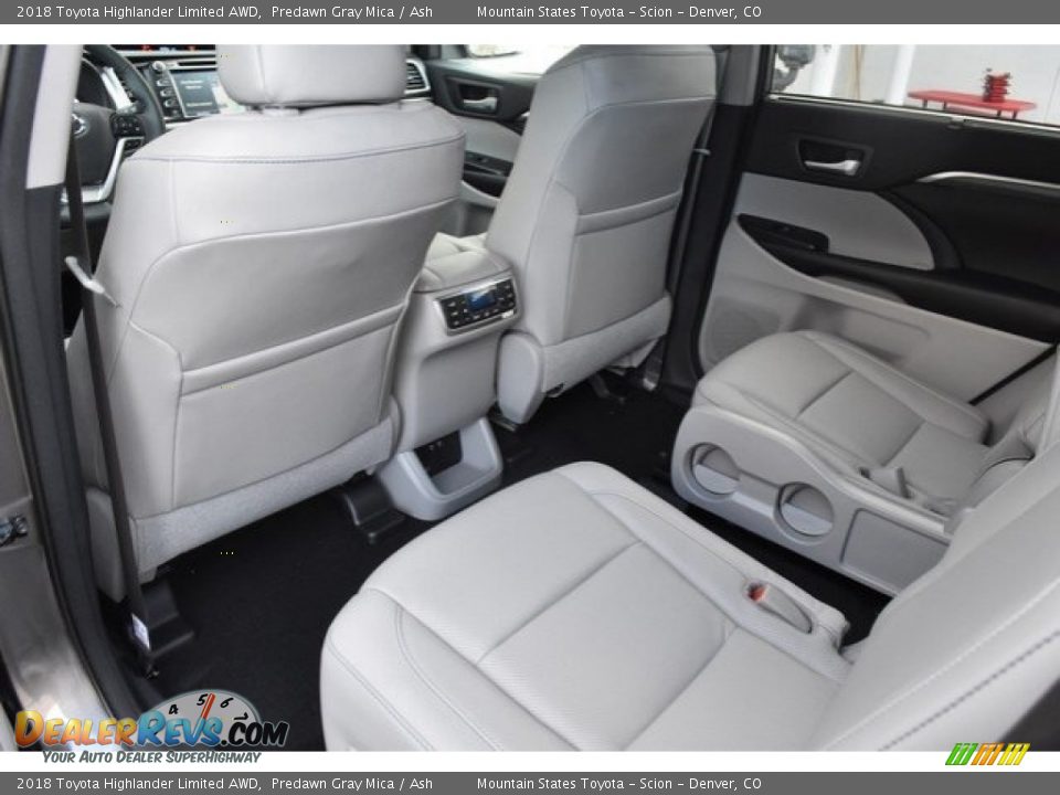 2018 Toyota Highlander Limited AWD Predawn Gray Mica / Ash Photo #14