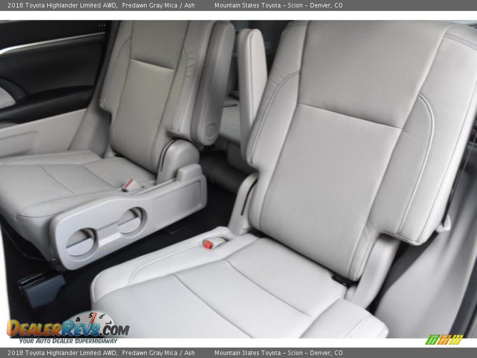 2018 Toyota Highlander Limited AWD Predawn Gray Mica / Ash Photo #16