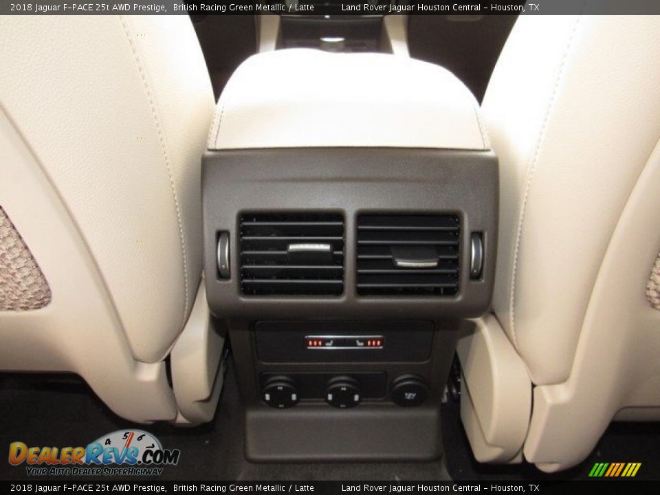 2018 Jaguar F-PACE 25t AWD Prestige British Racing Green Metallic / Latte Photo #15