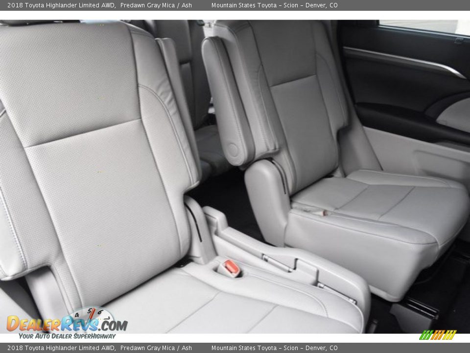 2018 Toyota Highlander Limited AWD Predawn Gray Mica / Ash Photo #20