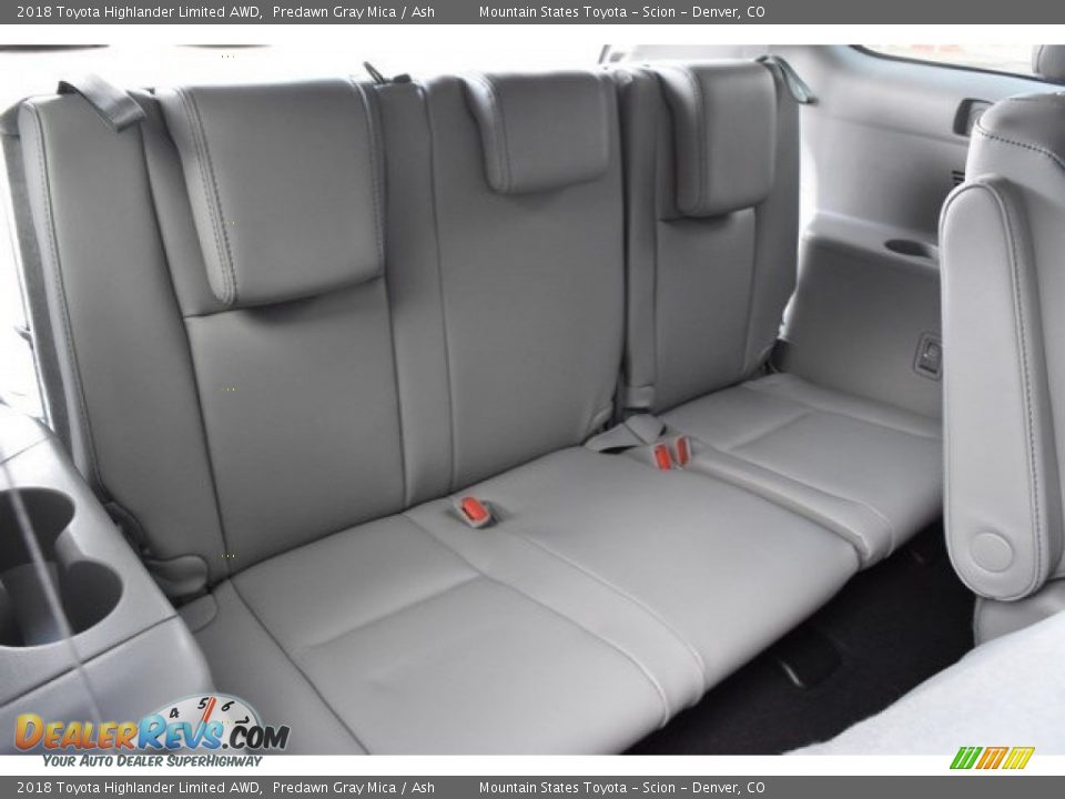 2018 Toyota Highlander Limited AWD Predawn Gray Mica / Ash Photo #21