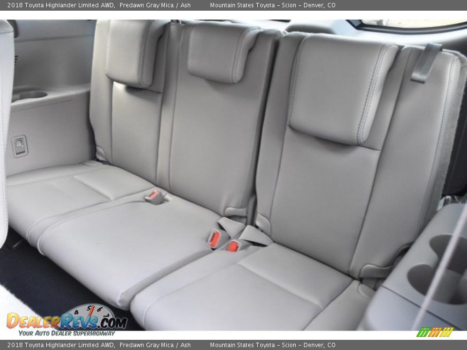 2018 Toyota Highlander Limited AWD Predawn Gray Mica / Ash Photo #22