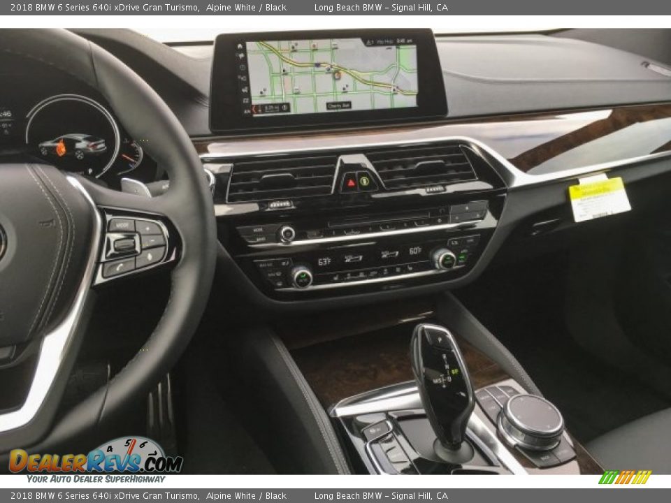 2018 BMW 6 Series 640i xDrive Gran Turismo Alpine White / Black Photo #6