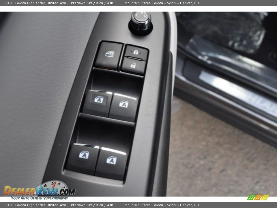 2018 Toyota Highlander Limited AWD Predawn Gray Mica / Ash Photo #27