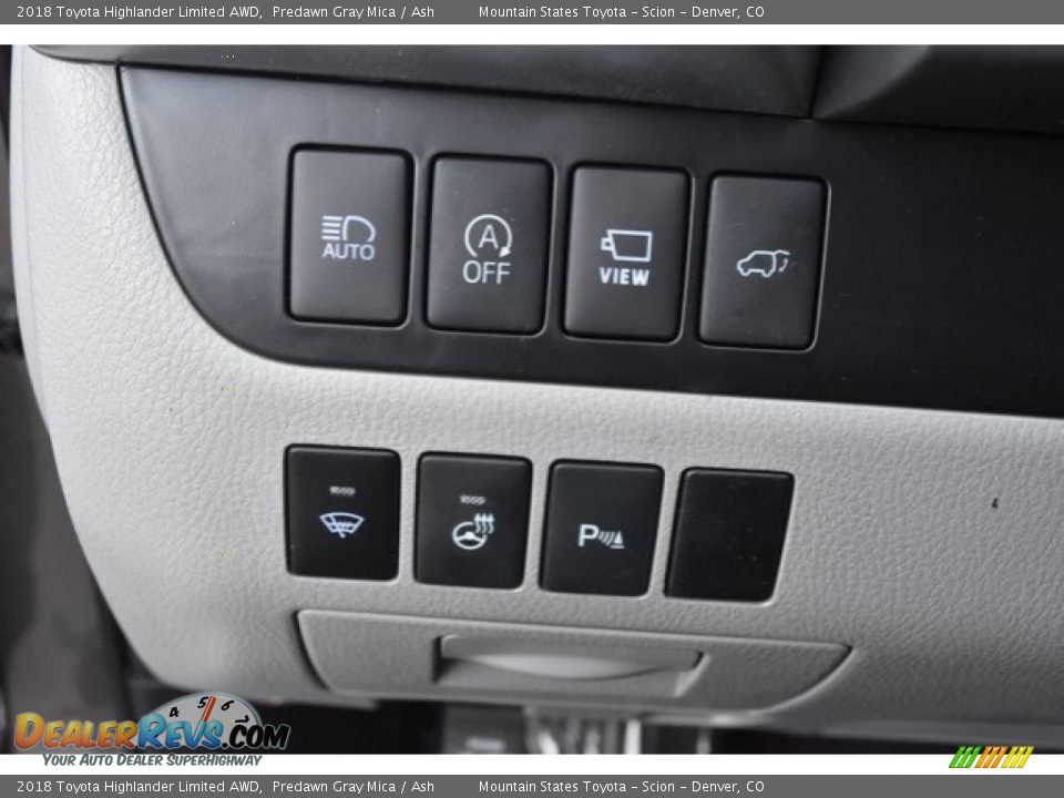 2018 Toyota Highlander Limited AWD Predawn Gray Mica / Ash Photo #29