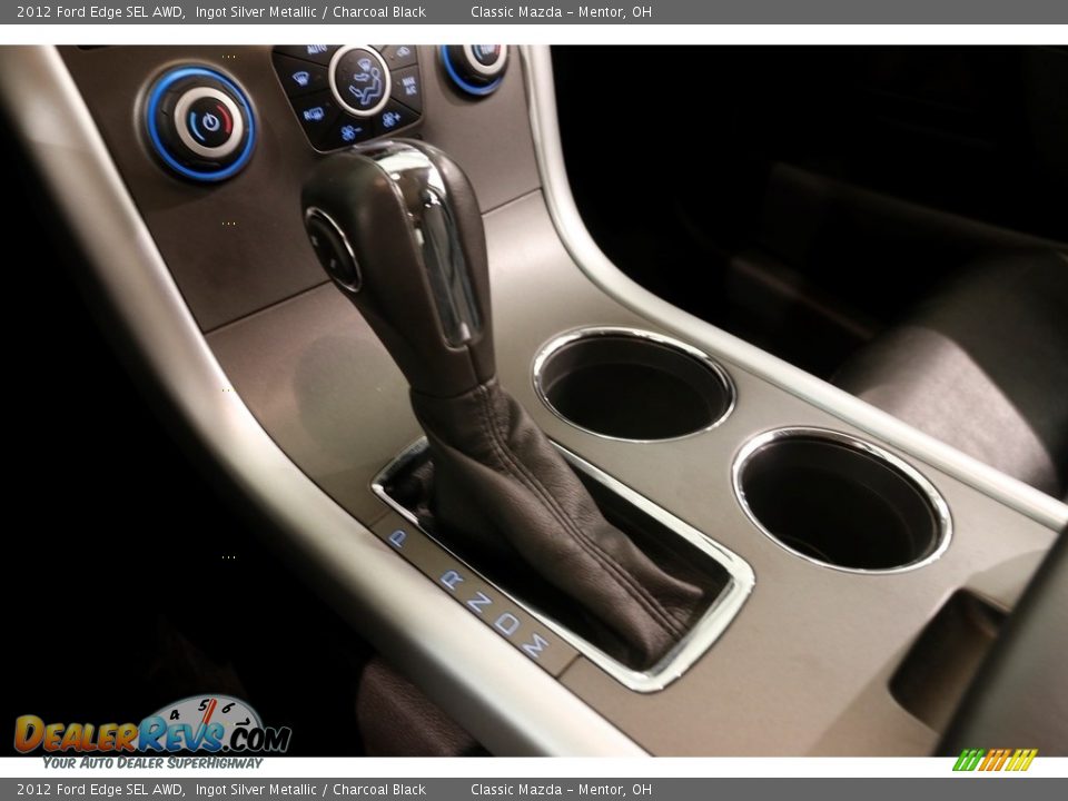 2012 Ford Edge SEL AWD Ingot Silver Metallic / Charcoal Black Photo #13
