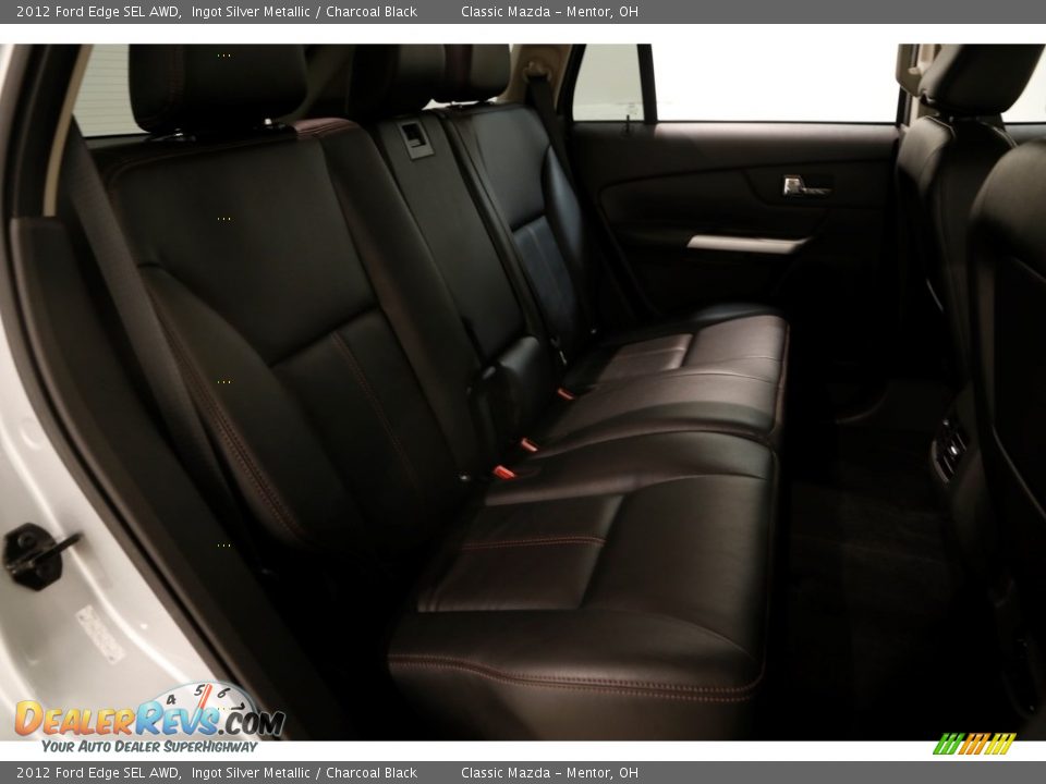2012 Ford Edge SEL AWD Ingot Silver Metallic / Charcoal Black Photo #14
