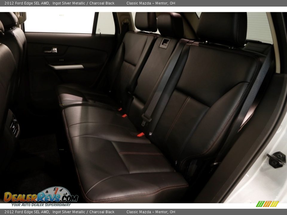2012 Ford Edge SEL AWD Ingot Silver Metallic / Charcoal Black Photo #15