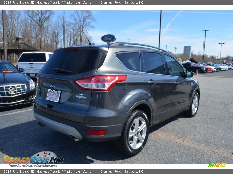 2015 Ford Escape SE Magnetic Metallic / Medium Light Stone Photo #3