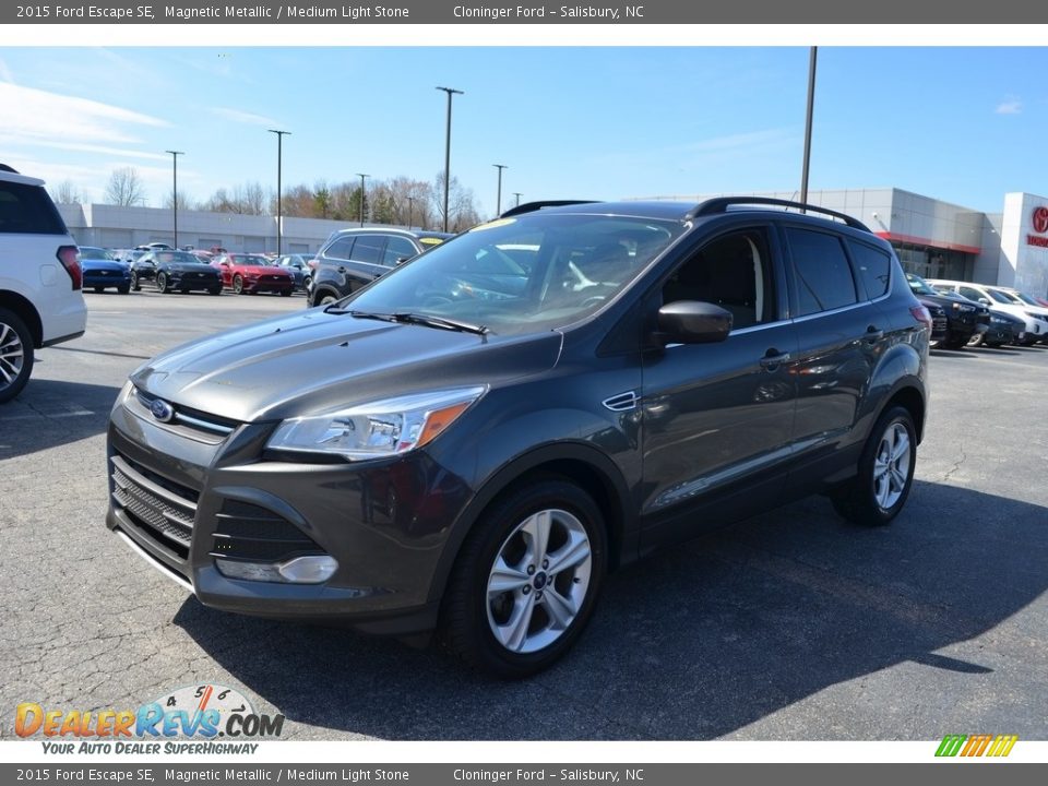 2015 Ford Escape SE Magnetic Metallic / Medium Light Stone Photo #6