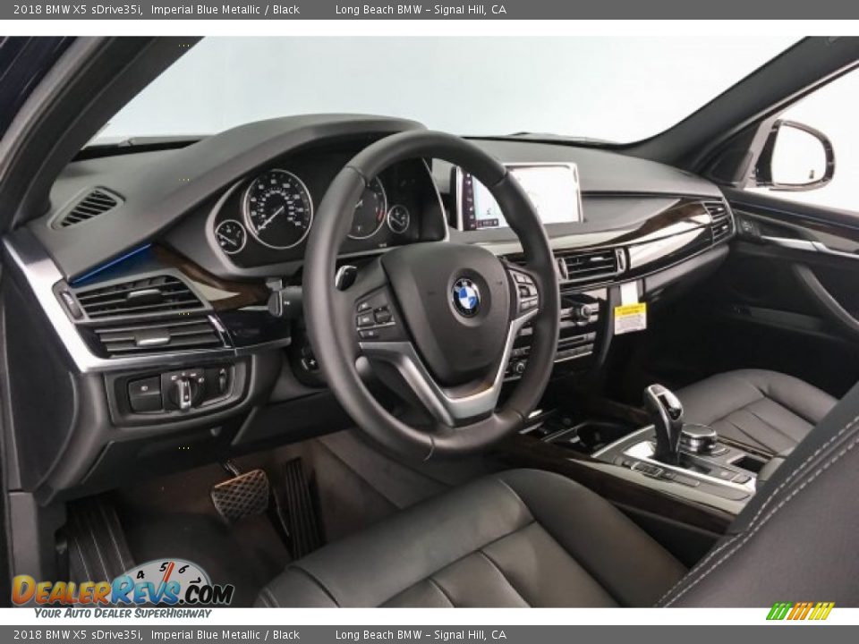 2018 BMW X5 sDrive35i Imperial Blue Metallic / Black Photo #5