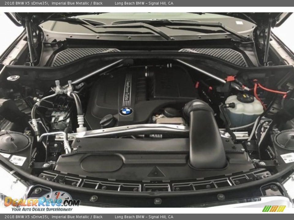 2018 BMW X5 sDrive35i Imperial Blue Metallic / Black Photo #8