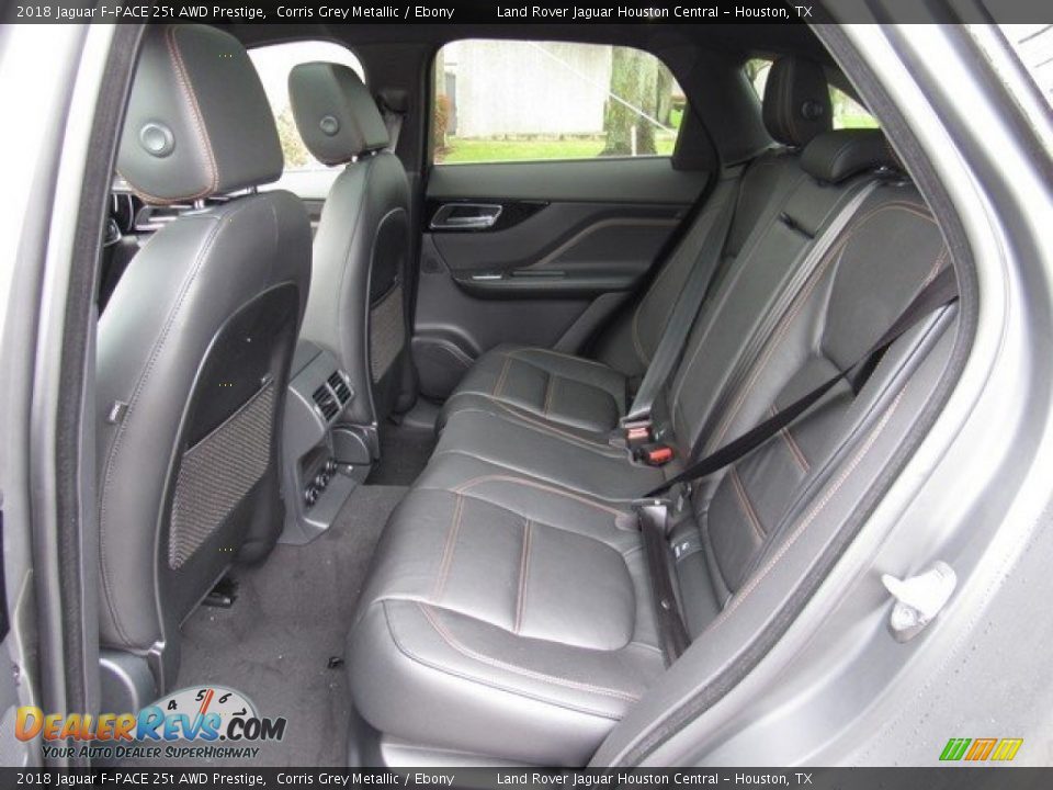 2018 Jaguar F-PACE 25t AWD Prestige Corris Grey Metallic / Ebony Photo #13
