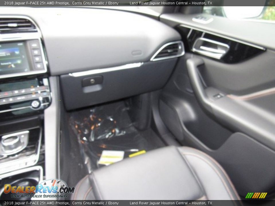 2018 Jaguar F-PACE 25t AWD Prestige Corris Grey Metallic / Ebony Photo #15