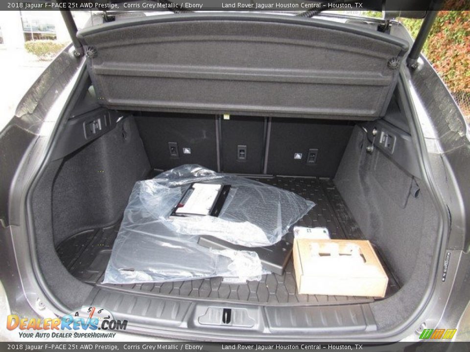 2018 Jaguar F-PACE 25t AWD Prestige Corris Grey Metallic / Ebony Photo #17