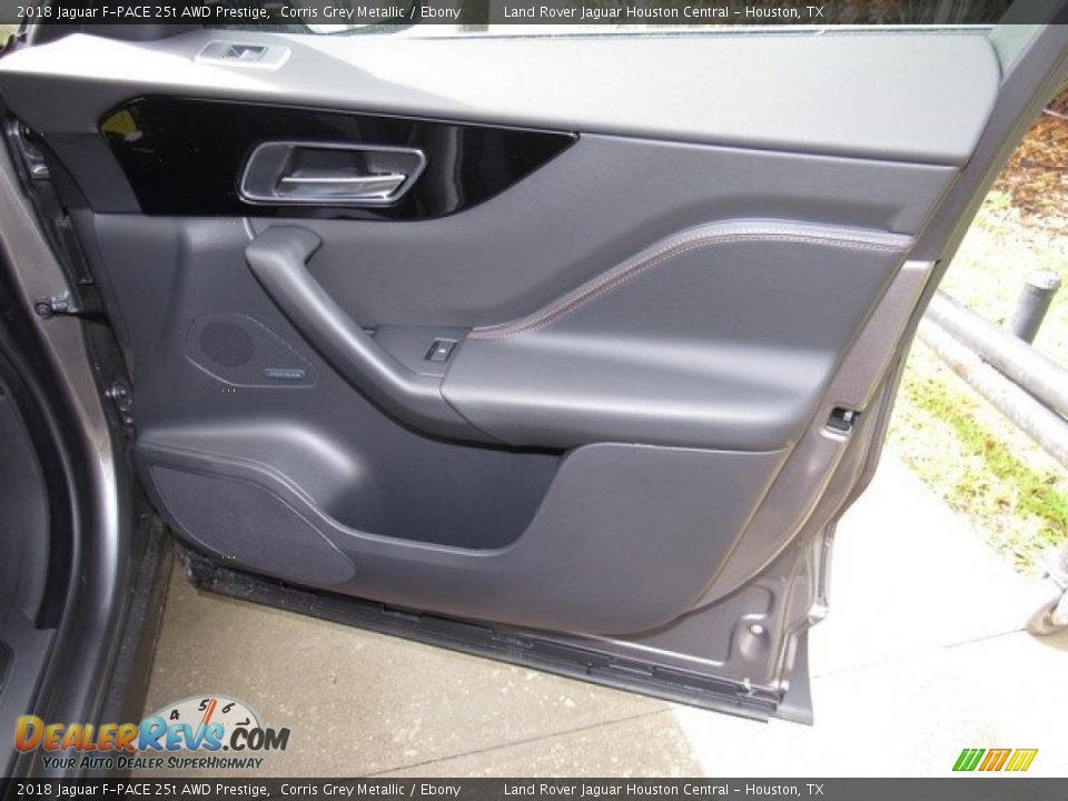 2018 Jaguar F-PACE 25t AWD Prestige Corris Grey Metallic / Ebony Photo #19