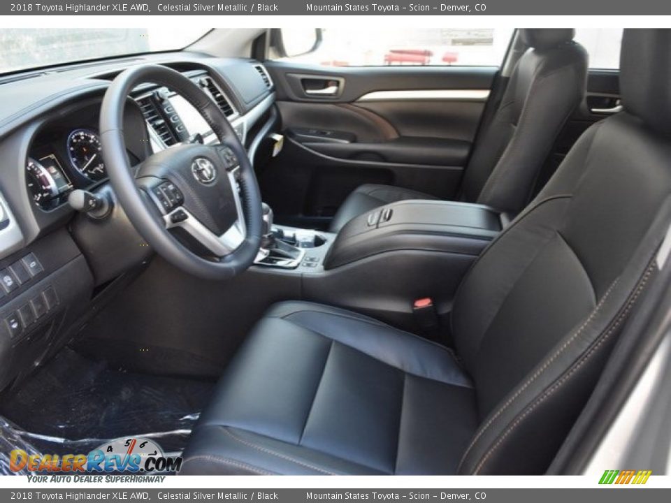 2018 Toyota Highlander XLE AWD Celestial Silver Metallic / Black Photo #1