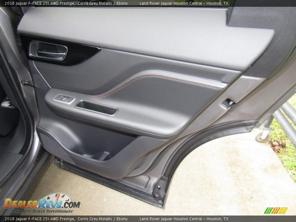 2018 Jaguar F-PACE 25t AWD Prestige Corris Grey Metallic / Ebony Photo #20