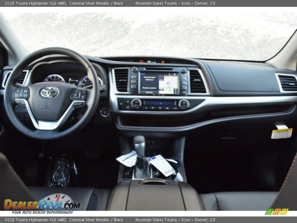 2018 Toyota Highlander XLE AWD Celestial Silver Metallic / Black Photo #3