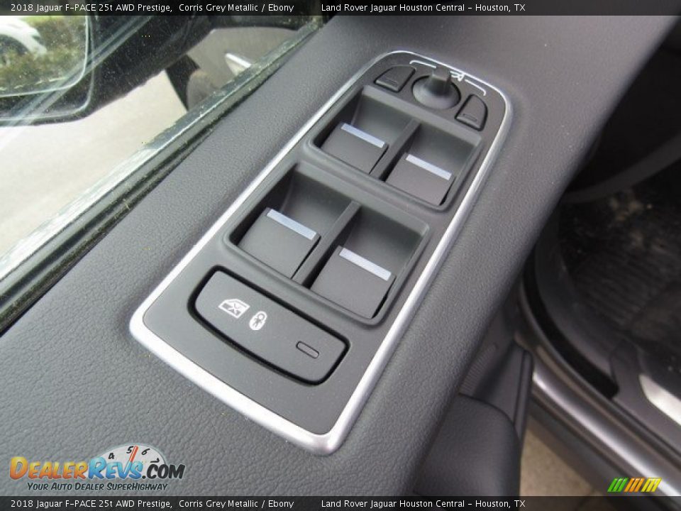 2018 Jaguar F-PACE 25t AWD Prestige Corris Grey Metallic / Ebony Photo #23
