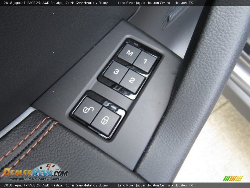 2018 Jaguar F-PACE 25t AWD Prestige Corris Grey Metallic / Ebony Photo #24