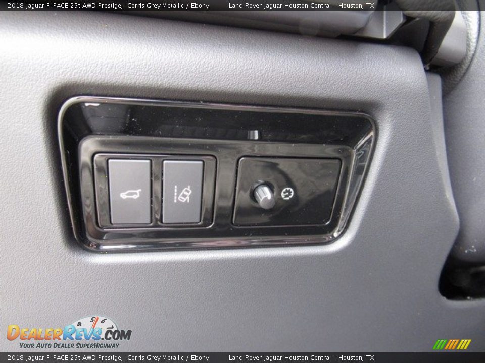 2018 Jaguar F-PACE 25t AWD Prestige Corris Grey Metallic / Ebony Photo #26