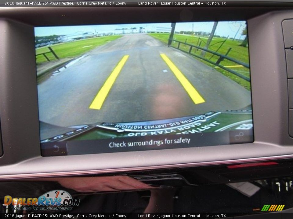 2018 Jaguar F-PACE 25t AWD Prestige Corris Grey Metallic / Ebony Photo #32