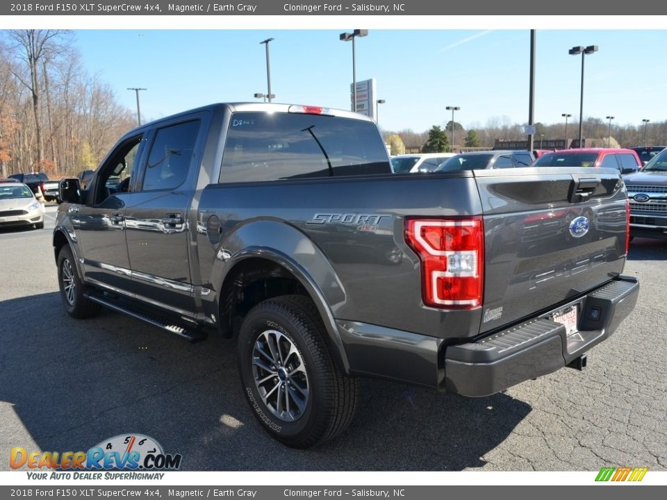2018 Ford F150 XLT SuperCrew 4x4 Magnetic / Earth Gray Photo #20