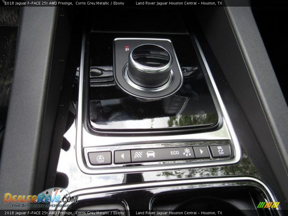 2018 Jaguar F-PACE 25t AWD Prestige Corris Grey Metallic / Ebony Photo #34