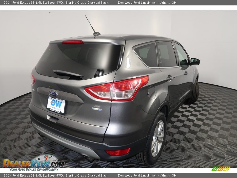 2014 Ford Escape SE 1.6L EcoBoost 4WD Sterling Gray / Charcoal Black Photo #12