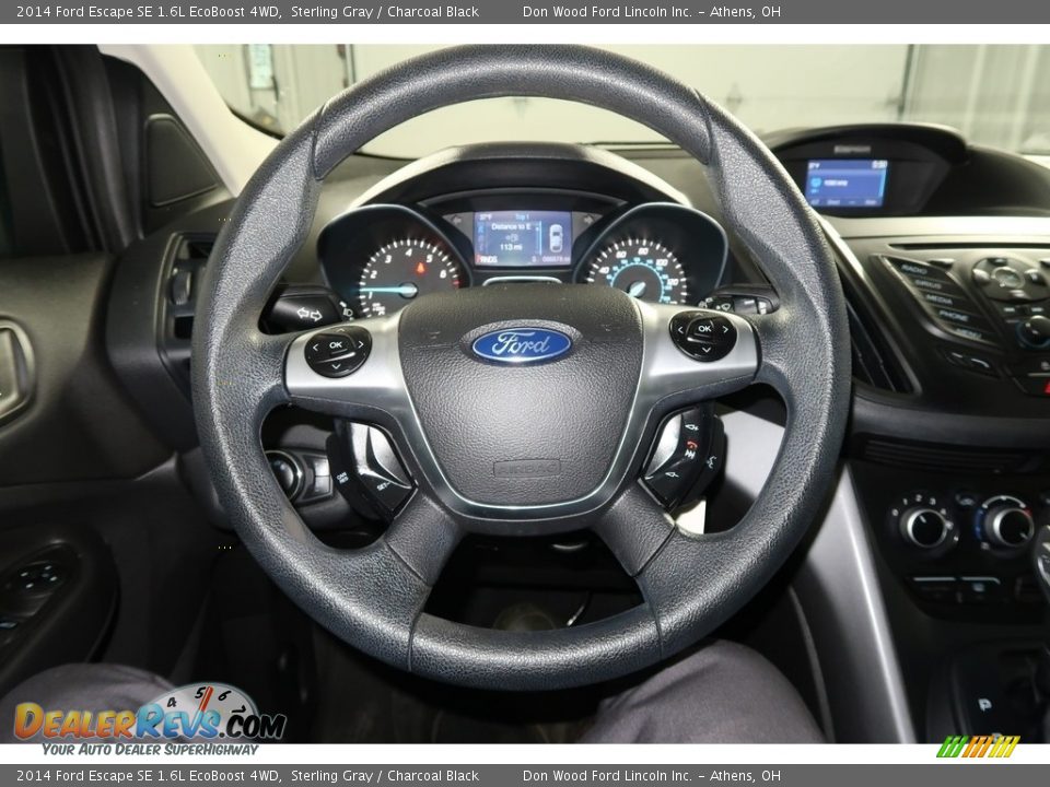 2014 Ford Escape SE 1.6L EcoBoost 4WD Sterling Gray / Charcoal Black Photo #15