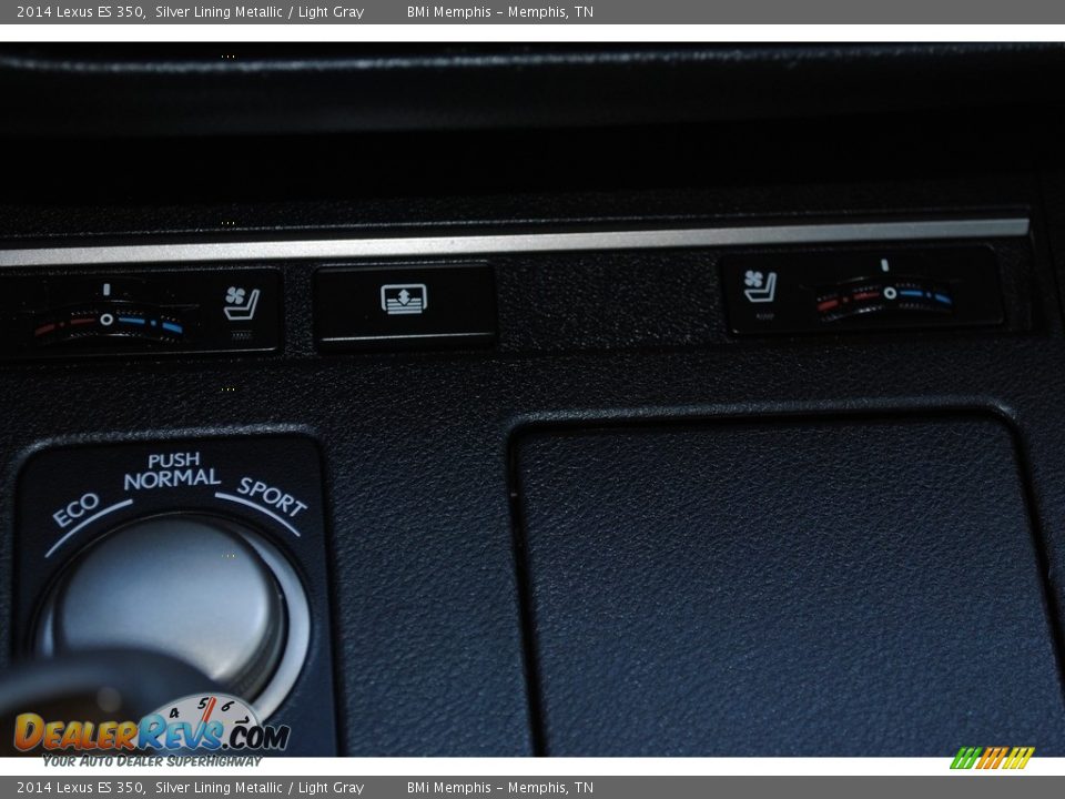 2014 Lexus ES 350 Silver Lining Metallic / Light Gray Photo #23
