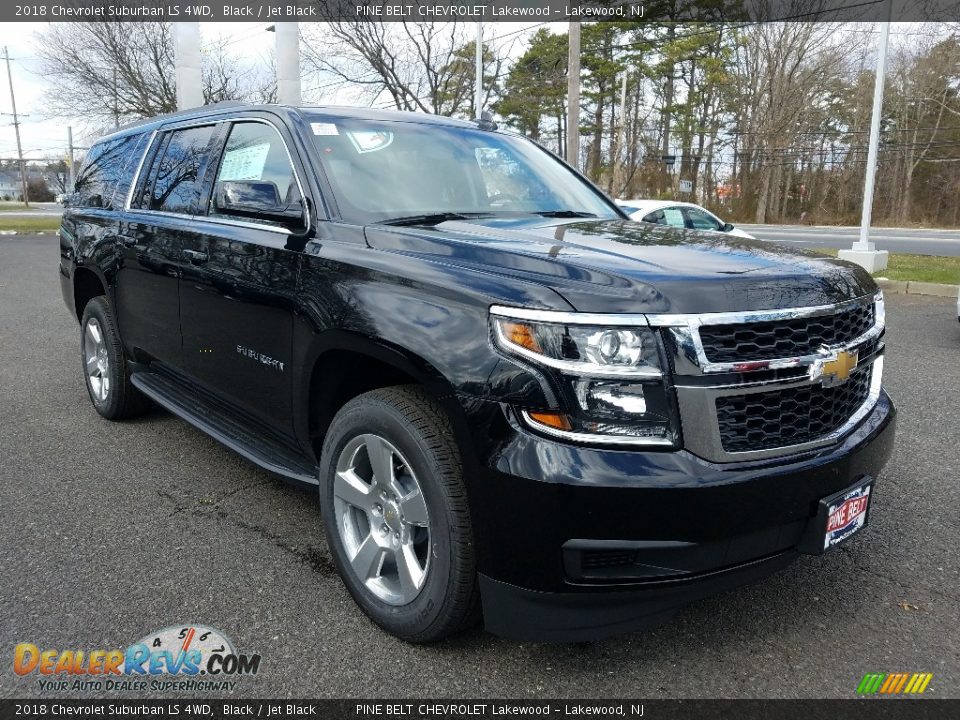 2018 Chevrolet Suburban LS 4WD Black / Jet Black Photo #1