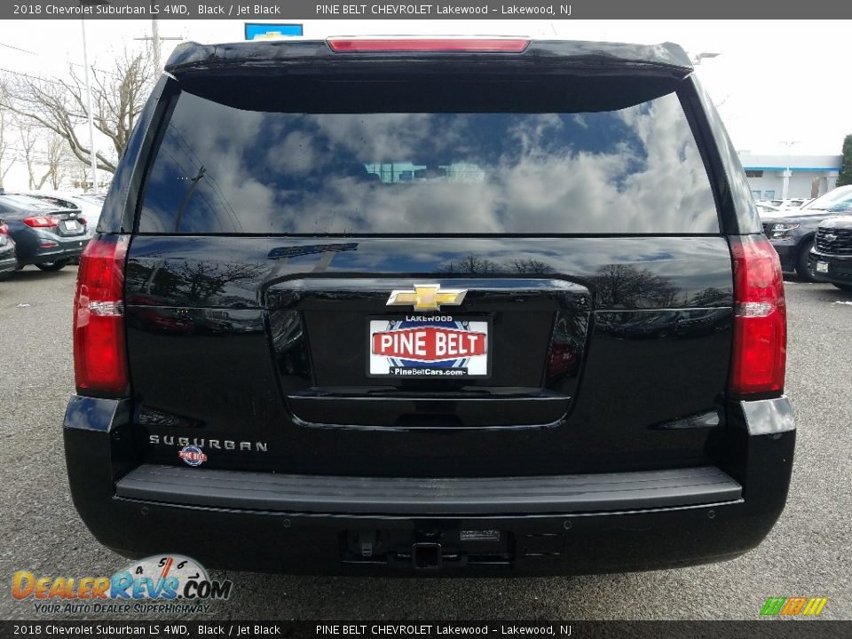 2018 Chevrolet Suburban LS 4WD Black / Jet Black Photo #5
