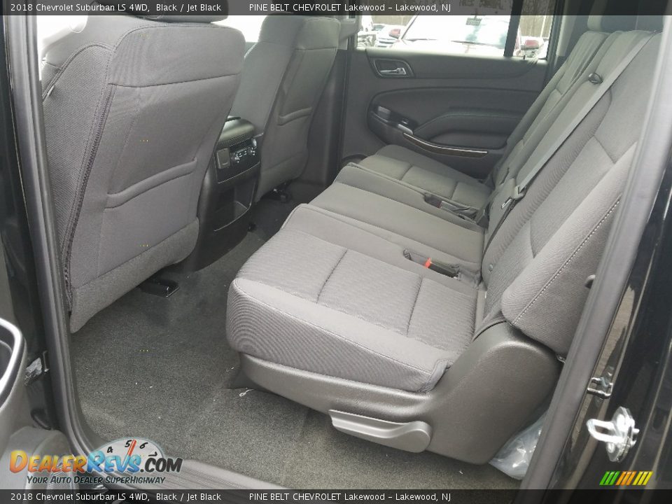 2018 Chevrolet Suburban LS 4WD Black / Jet Black Photo #8