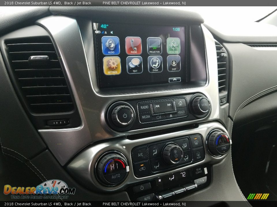 2018 Chevrolet Suburban LS 4WD Black / Jet Black Photo #10